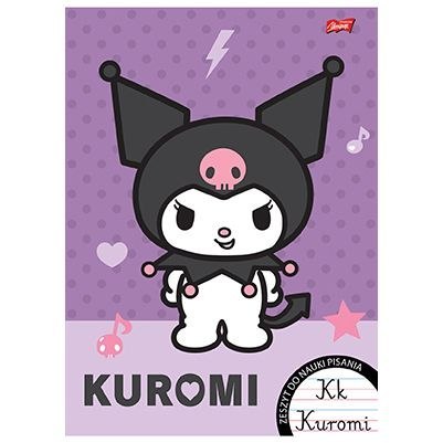 Zeszyt Kuromi do nauki pisania A4 32k. 70g podwójna linia kolor Unipap Zeszyt Kuromi do nauki pisania A4 32k. 70g podwójna linia kolor Unipap