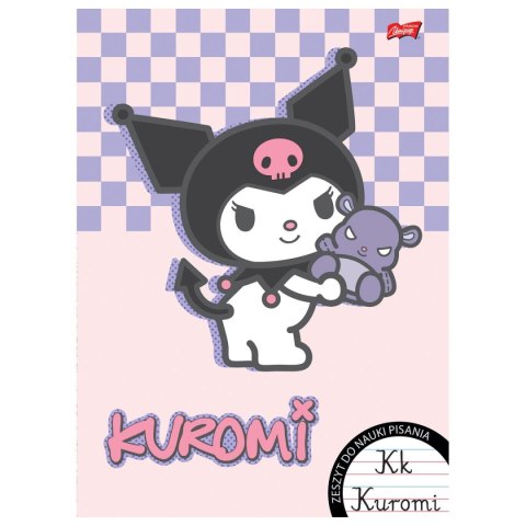 Zeszyt Kuromi do nauki pisania A4 32k. 70g podwójna linia kolor Unipap Zeszyt Kuromi do nauki pisania A4 32k. 70g podwójna linia kolor Unipap