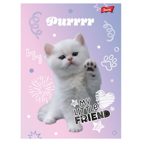 Zeszyt MY LITTLE FRIEND A5 32k. 70g krata Unipap Zeszyt MY LITTLE FRIEND A5 32k. 70g krata Unipap