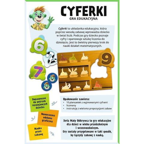 Gra edukacyjna Trefliki Cyferki Trefl (02810)