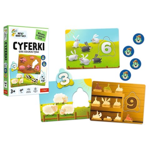 Gra edukacyjna Trefliki Cyferki Trefl (02810)