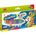 Kredki glinkowe Bambino 24 kol. St.Majewski Kredki glinkowe Bambino 24 kol. St.Majewski
