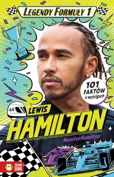 Książka dla dzieci Legendy Formuły 1. Lewis Hamilton Aksjomat Książka dla dzieci Legendy Formuły 1. Lewis Hamilton Aksjomat