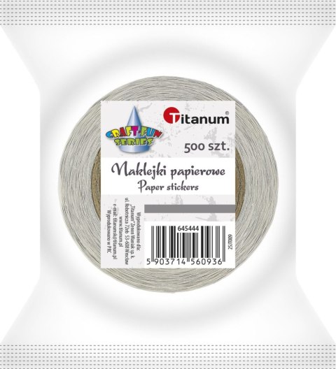 Naklejka (nalepka) Craft-Fun Series Serca Naklejki na rolce Titanum (25JT009)