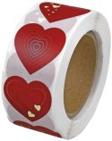 Naklejka (nalepka) Craft-Fun Series Serca Naklejki na rolce Titanum (25JT009)