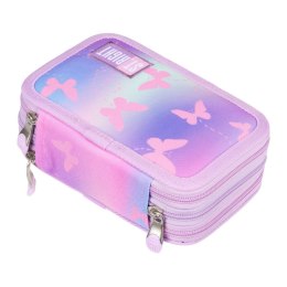 Piórnik PINK BUTTERFLIES pc-05 St.Right (z wyposażnieniem)