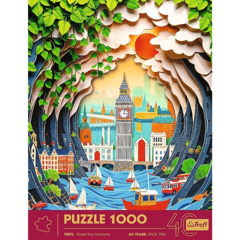 Puzzle Jubileuszowe Londyn 1000 el. Trefl (40043)