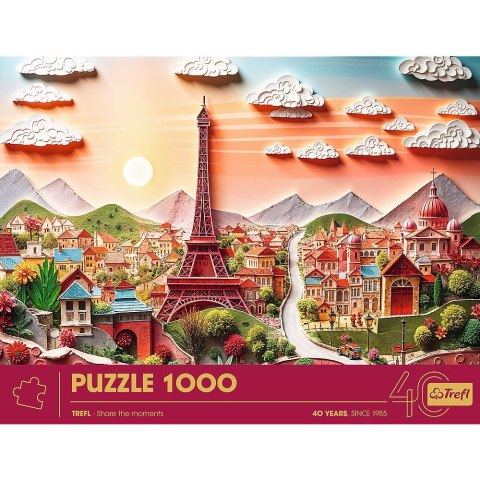 Puzzle Jubileuszowe Paryż 1000 el. Trefl (40044)