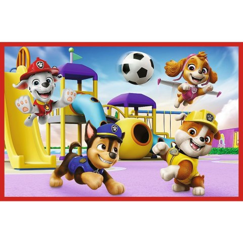 Puzzle Paw Patrol Psi dzień zabaw 2x24 el. Trefl (34433)