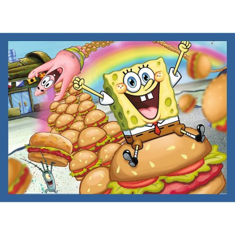 Puzzle Sponge Bob 4w1 4w1 el. Trefl (34674)