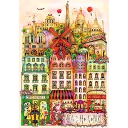 Puzzle premium plus O północy w Paryżu 1000 el. Trefl (12073)