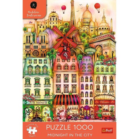 Puzzle premium plus O północy w Paryżu 1000 el. Trefl (12073)