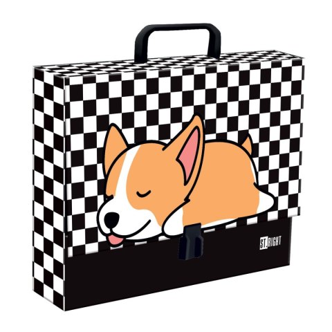 Teczka kartonowa ST.RIGHT SLEEPY CORGI A4 mix Unipap Teczka kartonowa ST.RIGHT SLEEPY CORGI A4 mix Unipap