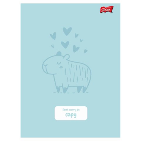 Zeszyt Capybara A5 32k. 70g linia kolor Unipap Zeszyt Capybara A5 32k. 70g linia kolor Unipap