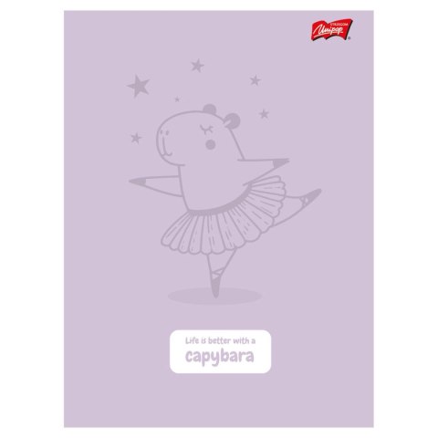 Zeszyt Capybara A5 32k. 70g linia kolor Unipap Zeszyt Capybara A5 32k. 70g linia kolor Unipap