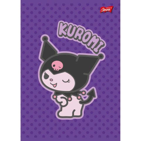 Zeszyt Kuromi aminowany A5 32k. 70g krata Unipap Zeszyt Kuromi aminowany A5 32k. 70g krata Unipap