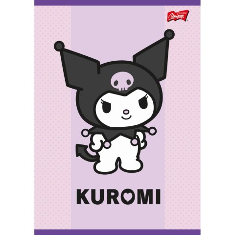 Zeszyt Kuromi aminowany A5 32k. 70g krata Unipap Zeszyt Kuromi aminowany A5 32k. 70g krata Unipap