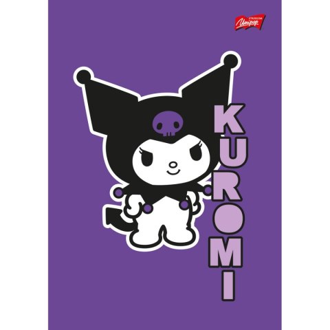 Zeszyt Kuromi aminowany A5 32k. 70g krata Unipap Zeszyt Kuromi aminowany A5 32k. 70g krata Unipap