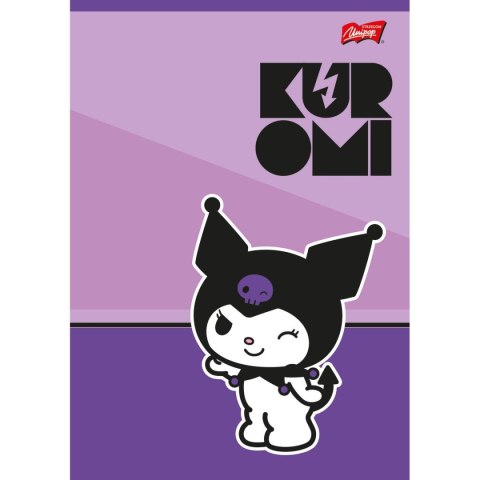 Zeszyt Kuromi aminowany A5 32k. 70g krata Unipap Zeszyt Kuromi aminowany A5 32k. 70g krata Unipap