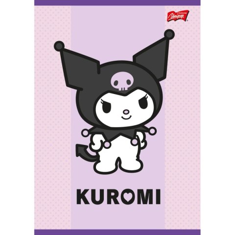 Zeszyt Kuromi aminowany A5 32k. 70g krata Unipap Zeszyt Kuromi aminowany A5 32k. 70g krata Unipap