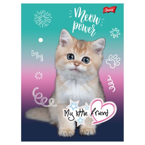 Zeszyt My Little Friend, 1 A5 16k. 70g linia Unipap Zeszyt My Little Friend, 1 A5 16k. 70g linia Unipap