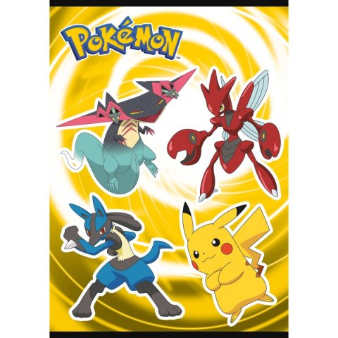 Zeszyt Pokemon A5 16k. 70g krata Unipap Zeszyt Pokemon A5 16k. 70g krata Unipap