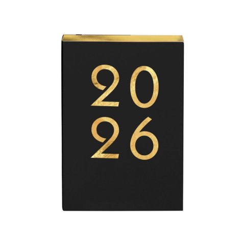 Kalendarz książkowy (terminarz) czarny ART 2026 A5 Antra (A5 DNS) Kalendarz książkowy (terminarz) czarny ART 2026 A5 Antra (A5 DNS)