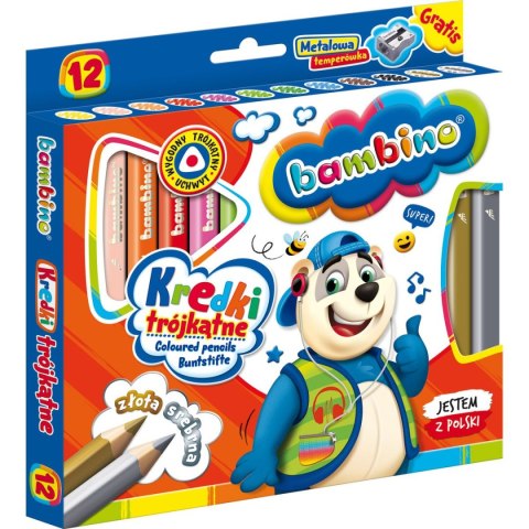 Kredki ołówkowe 12 kol. St.Majewski Kredki ołówkowe 12 kol. St.Majewski