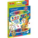 Kredki ołówkowe Bambino dwustronne 36 kol. St.Majewski (5903235004957) Kredki ołówkowe Bambino dwustronne 36 kol. St.Majewski (5903235004957)