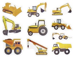 Naklejka (nalepka) Craft-Fun Series Pojazdy budowlane Naklejki na rolce Titanum (25YQ-008)