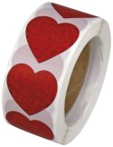 Naklejka (nalepka) Craft-Fun Series Serca Naklejki na rolce Titanum (25JT008)