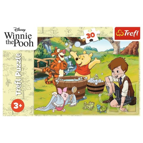 Puzzle Dzień z Puchatkiem 30 el. Trefl (18321)