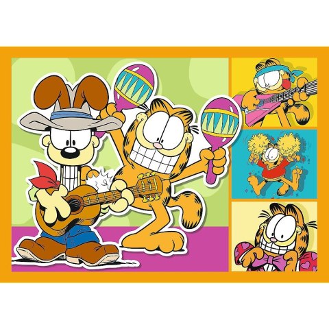 Puzzle Garfield 4w1 4w1 el. Trefl (34673)