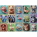 Puzzle Premium Plus Szydełkowe zwierzątka 1000 el. Trefl (12093)