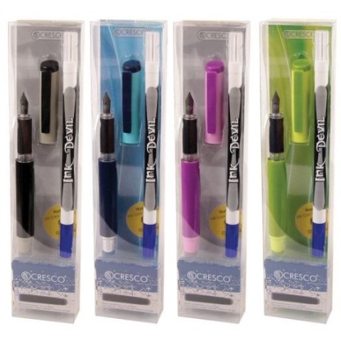 Zestaw piśmienniczy P+W GO PEN COLOR + 6 naboi Cresco (202038) Zestaw piśmienniczy P+W GO PEN COLOR + 6 naboi Cresco (202038)