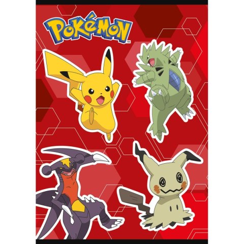 Zeszyt Pokemon A5 32k. 70g krata Unipap Zeszyt Pokemon A5 32k. 70g krata Unipap
