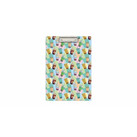 Deska z klipem (podkład do pisania) BUBBLE TEA A4 mix Biurfol (KHN-01-37) Deska z klipem (podkład do pisania) BUBBLE TEA A4 mix Biurfol (KHN-01-37)