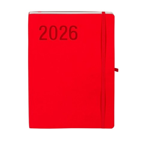 Kalendarz książkowy (terminarz) 2026 IMPRESJA TDW B5 Antra (czerwony) Kalendarz książkowy (terminarz) 2026 IMPRESJA TDW B5 Antra (czerwony)