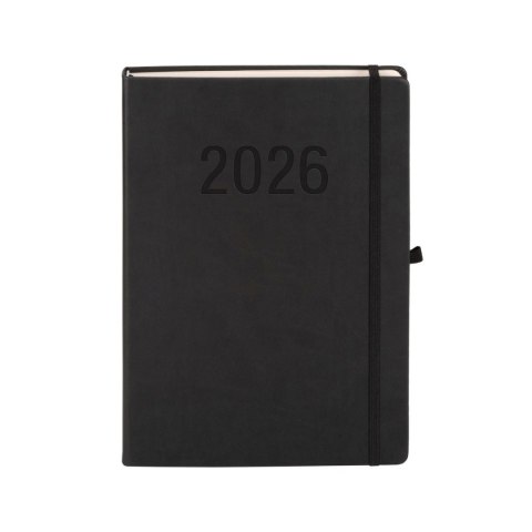 Kalendarz książkowy (terminarz) 2026 MEMOFIX DNS A4 Antra (CZARNY) Kalendarz książkowy (terminarz) 2026 MEMOFIX DNS A4 Antra (CZARNY)