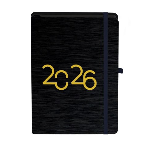 Kalendarz książkowy (terminarz) BLACK/GOLD 2026 A5 Antra (A5 DNS) Kalendarz książkowy (terminarz) BLACK/GOLD 2026 A5 Antra (A5 DNS)