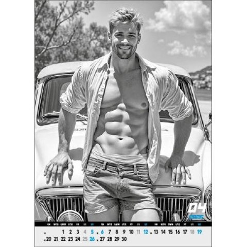 Kalendarz ścienny MEN 12 KARTKOWY 300mm x 350mm Jotan (WPK149)