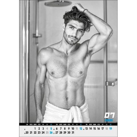 Kalendarz ścienny MEN 12 KARTKOWY 300mm x 350mm Jotan (WPK149)