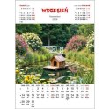Kalendarz ścienny OGRODY WIELOPLANSZOWY 330mm x 500mm Jotan (WP133)