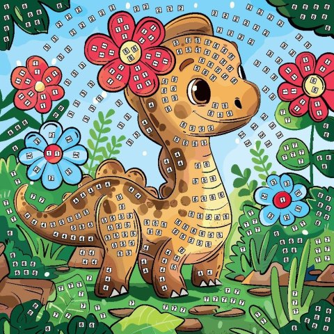 Mozaika dino Fun&Joy Mozaika dino Fun&Joy