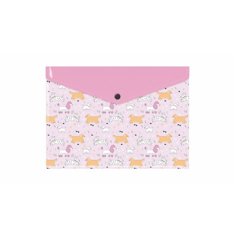 Teczka plastikowa PUPPIES A4 mix Biurfol (TKN-A4-36) Teczka plastikowa PUPPIES A4 mix Biurfol (TKN-A4-36)