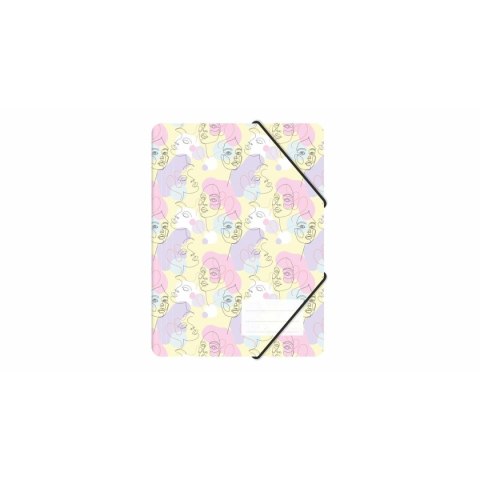 Teczka plastikowa na gumkę WOMEN A4 mix Biurfol (TGN-A4-42) Teczka plastikowa na gumkę WOMEN A4 mix Biurfol (TGN-A4-42)