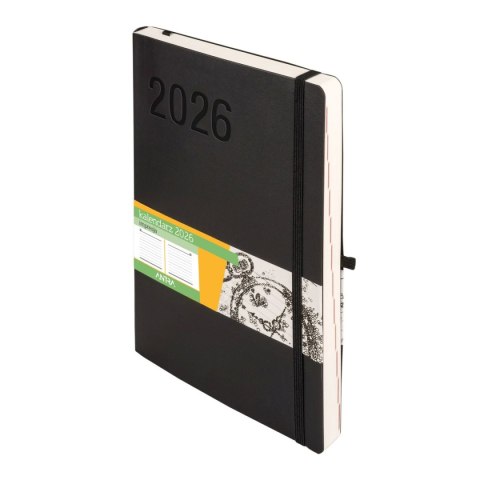 Kalendarz książkowy (terminarz) 2026 IMPRESJA DNS B5 Antra (czarny) Kalendarz książkowy (terminarz) 2026 IMPRESJA DNS B5 Antra (czarny)