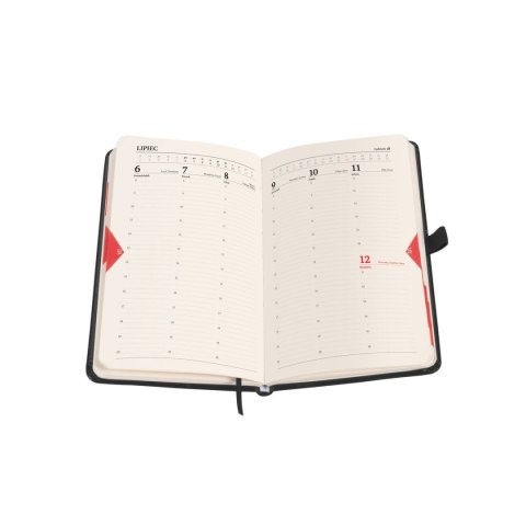 Kalendarz książkowy (terminarz) 2026 MEMOFIX TDW B5 Antra (CZARNY) Kalendarz książkowy (terminarz) 2026 MEMOFIX TDW B5 Antra (CZARNY)