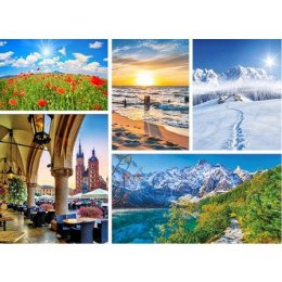 Kalendarz ścienny MAGICZNA POLSKA trójdzielne 320mm x 855mm Jotan (T70)