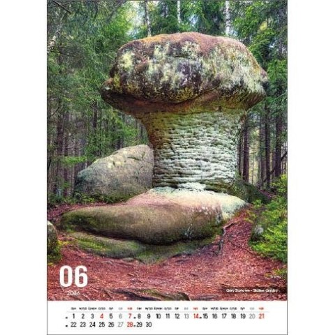 Kalendarz ścienny POLSKIE GÓRY 13-kartkowe- 330mm x 500mm Jotan (W117)